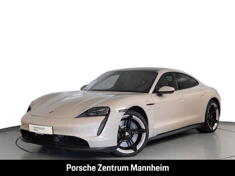 Beige Gebraucht 2021 Porsche Taycan 4S Limousine | 69.900 € (Superpreis) - Bild 1/4