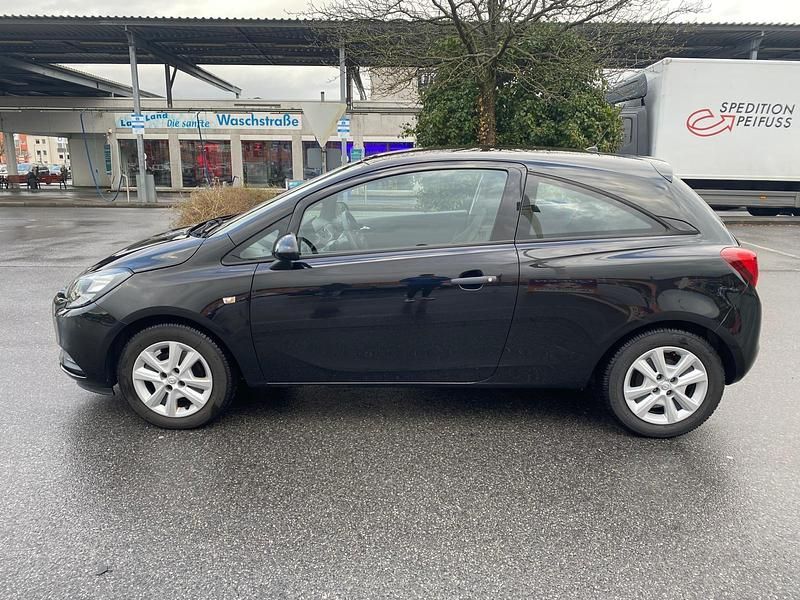 Gebraucht Opel Corsa Selection 69 PS (50 kW) 2017 Schwarz Kleinwagen