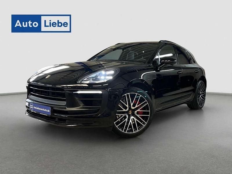 Schwarz Gebraucht 2021 Porsche Macan Turbo SUV | 64.999 € (Fairer Preis) - Bild 1/4