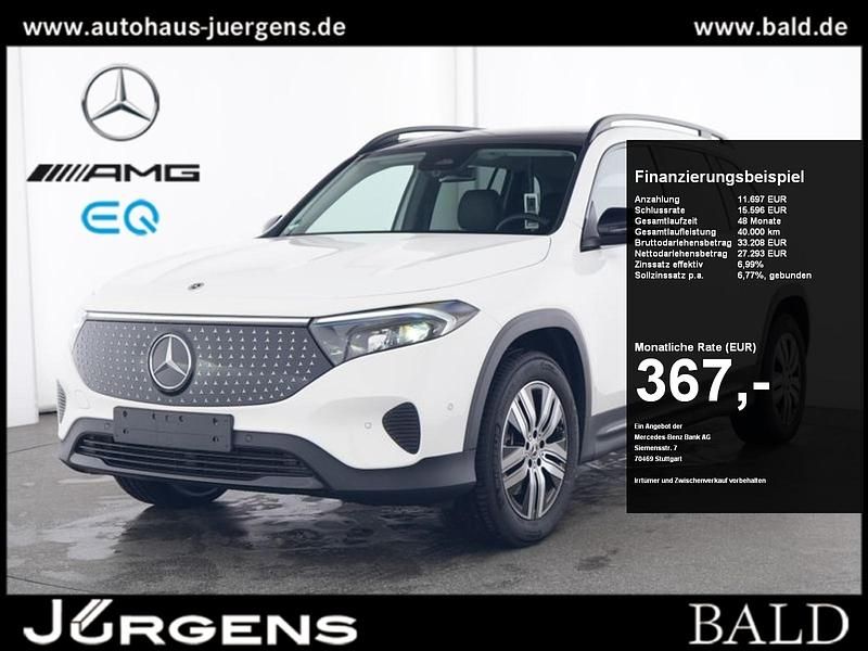 Weiss polarweiß Gebraucht 2024 Mercedes EQB300 Night SUV | 38.830 € (Fairer Preis) - Bild 1/4