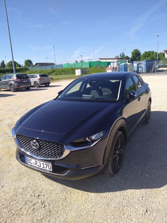 Blau Gebraucht 2023 Mazda CX-30 Prime-Line SUV | 24.800 € (Guter Preis) - Bild 1/4