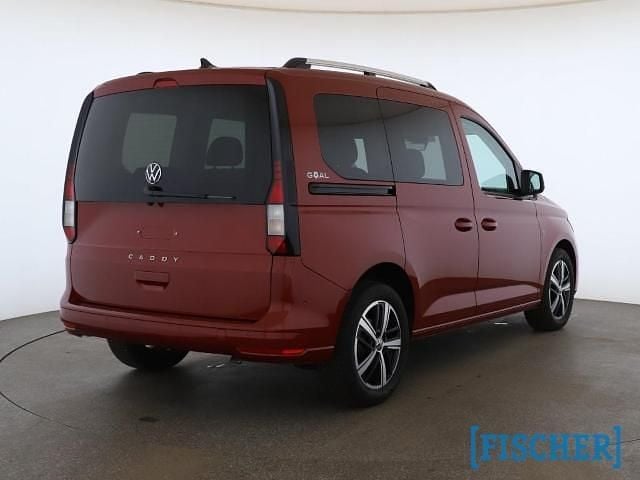 Neu VW Caddy Goal 102 PS (75 kW) 2025 Rot Van / Kleinbus