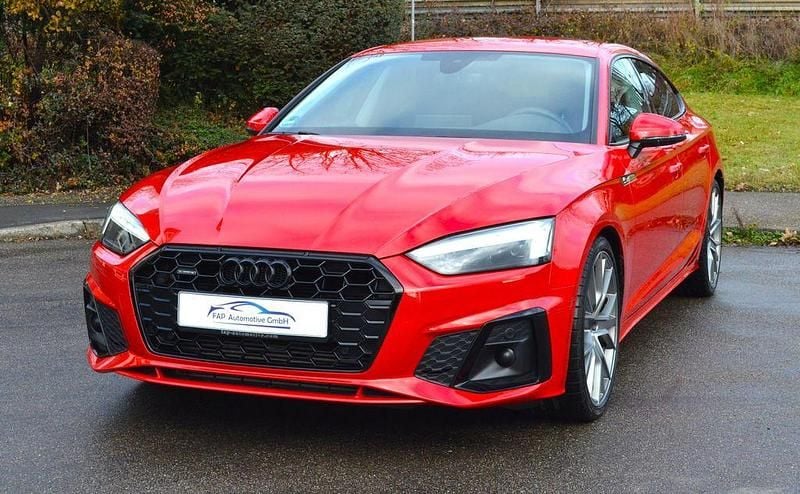 Rot Gebraucht 2020 Audi A5 Sportback S-Line Kleinwagen | 34.900 € (Fairer Preis) - Bild 1/4