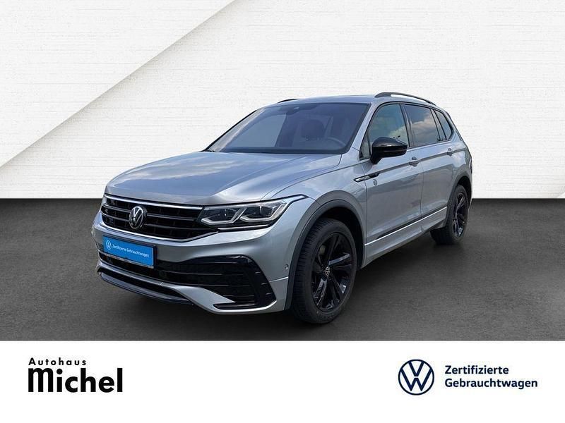 Silber Gebraucht 2022 VW Tiguan Allspace R-line SUV | 34.930 € (Fairer Preis) - Bild 1/1