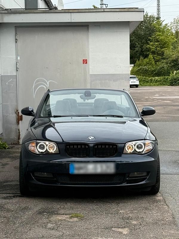 Blau Gebraucht 2008 BMW 118 Cabriolet Cabrio | 4.800 € (Superpreis) - Bild 1/4