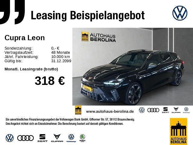 Neu Cupra Leon 150 PS (110 kW) 2025 Midnight schwarz metallic Kombi