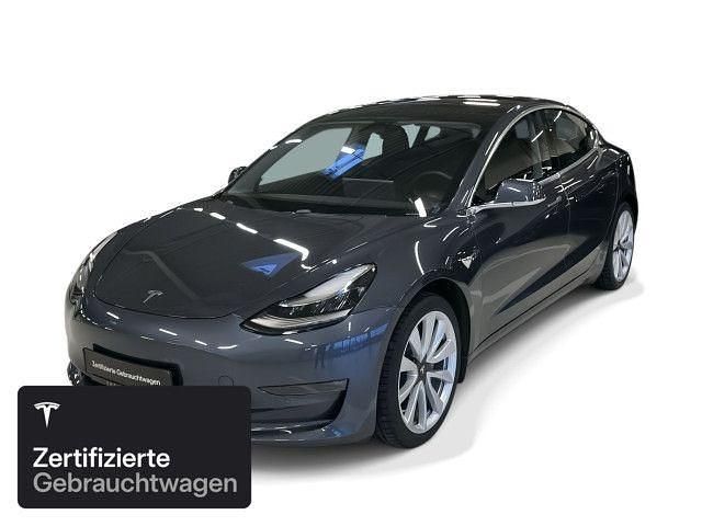 Silber Gebraucht 2020 Tesla Model 3 Long Range AWD Limousine | 26.300 € (Fairer Preis) - Bild 1/4