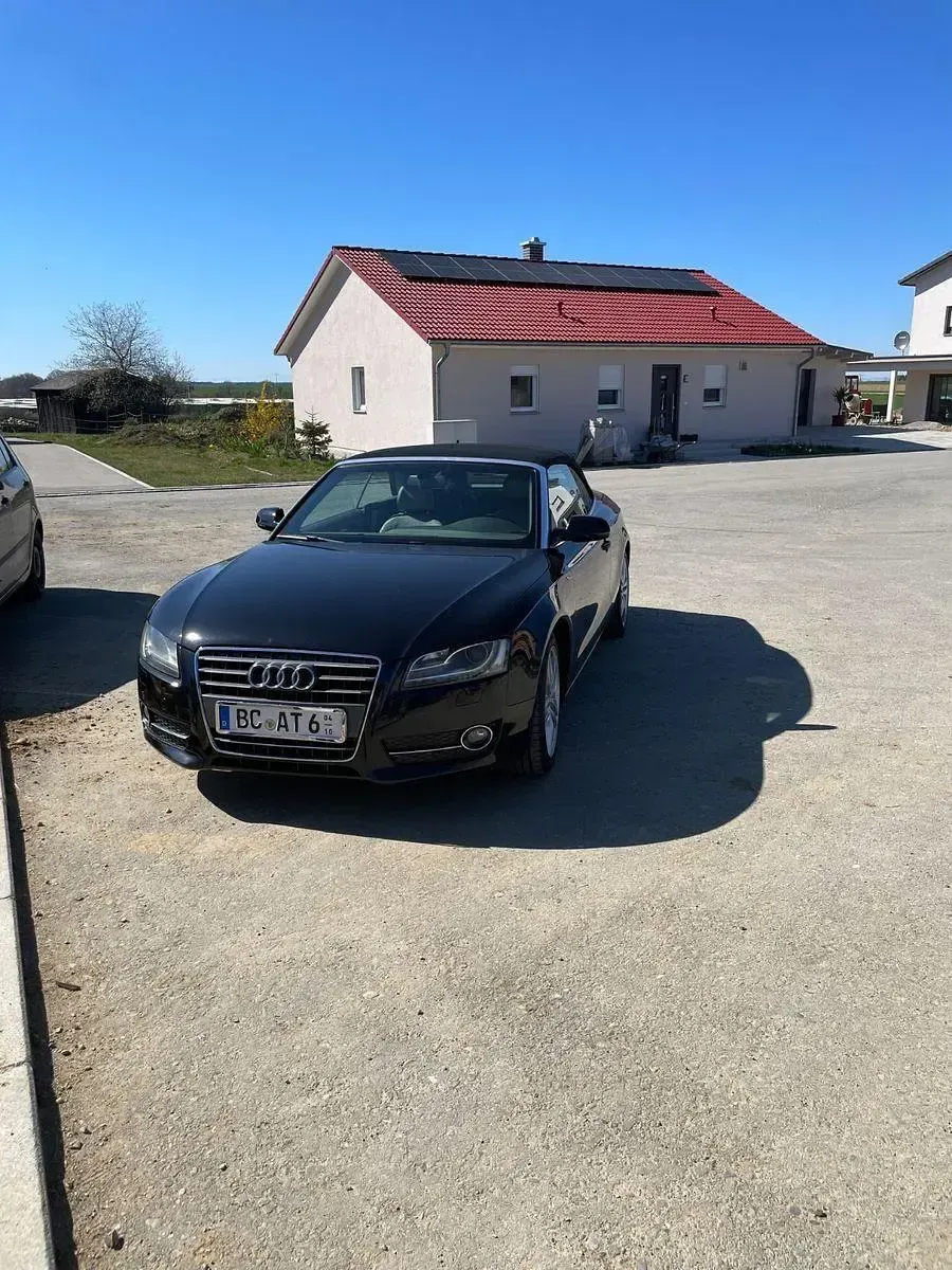 Usata Audi A5 Cabriolet 211 CV (155 kW) 2009 Nero Cabrio