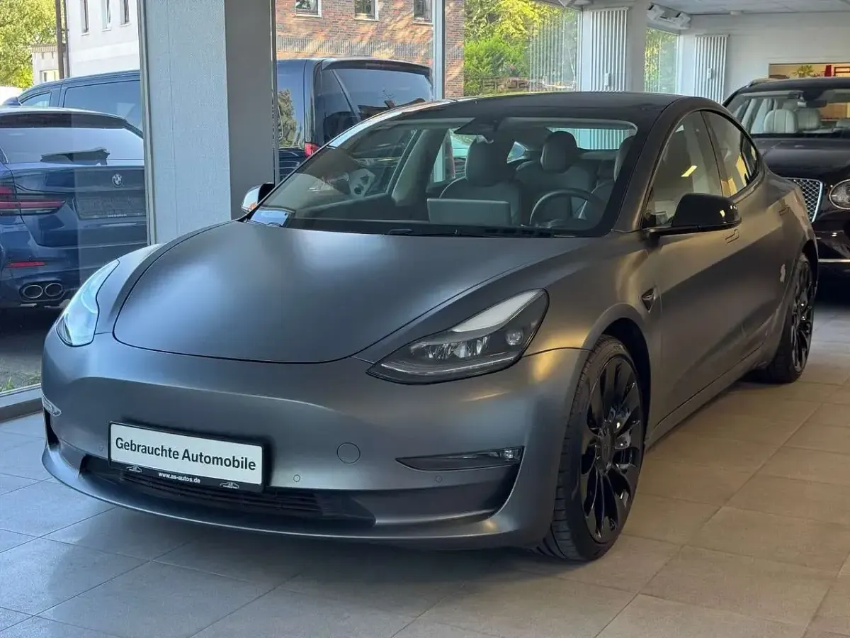 Gebraucht Tesla Model 3 Performance 377 kW (513 PS) 2021 Schwarz Limousine