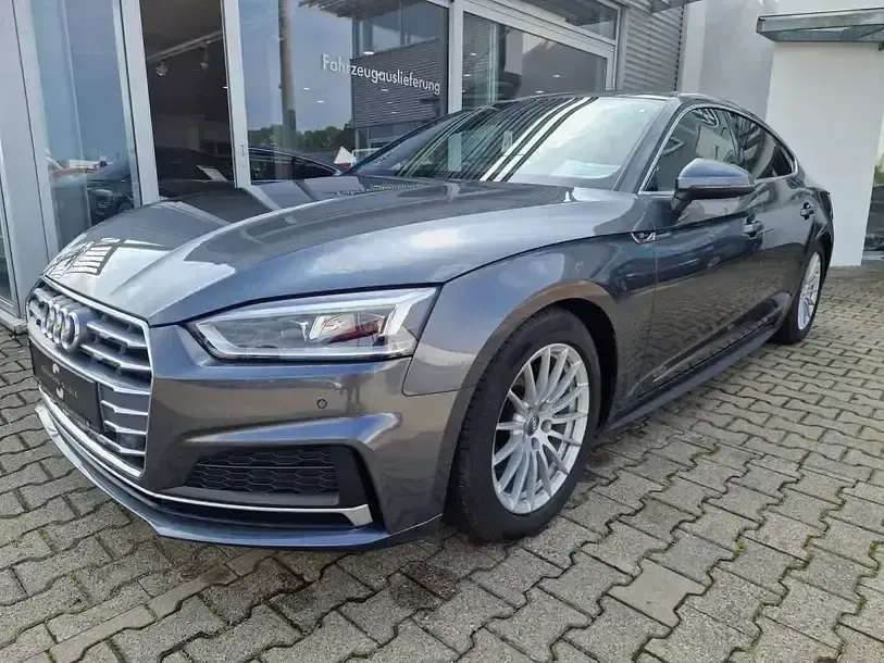Gebraucht Audi A5 Sportback S-Line 190 PS (139 kW) 2020 Daytonagrau (metallic) Kleinwagen