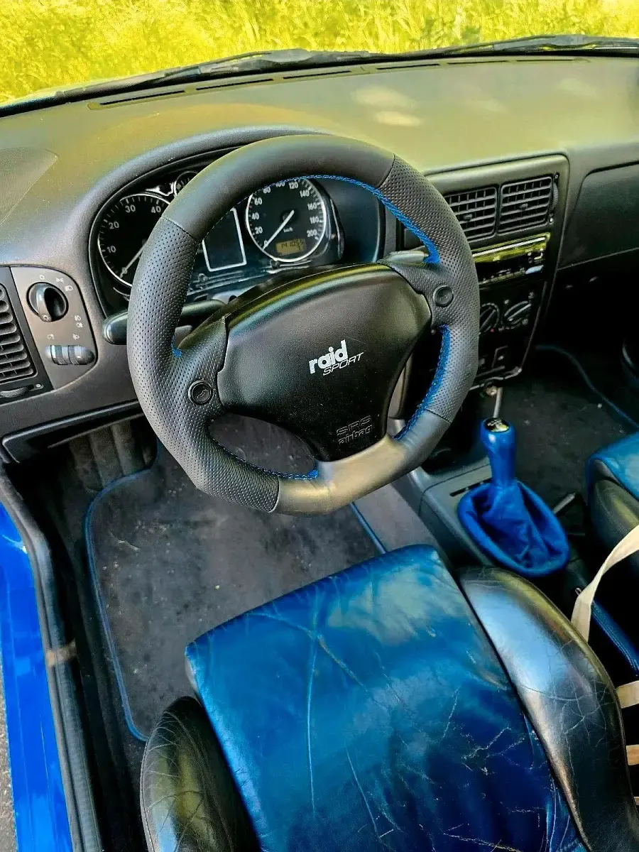 Gebraucht VW Polo Conceptline 75 PS (55 kW) 1997 Blau Kleinwagen