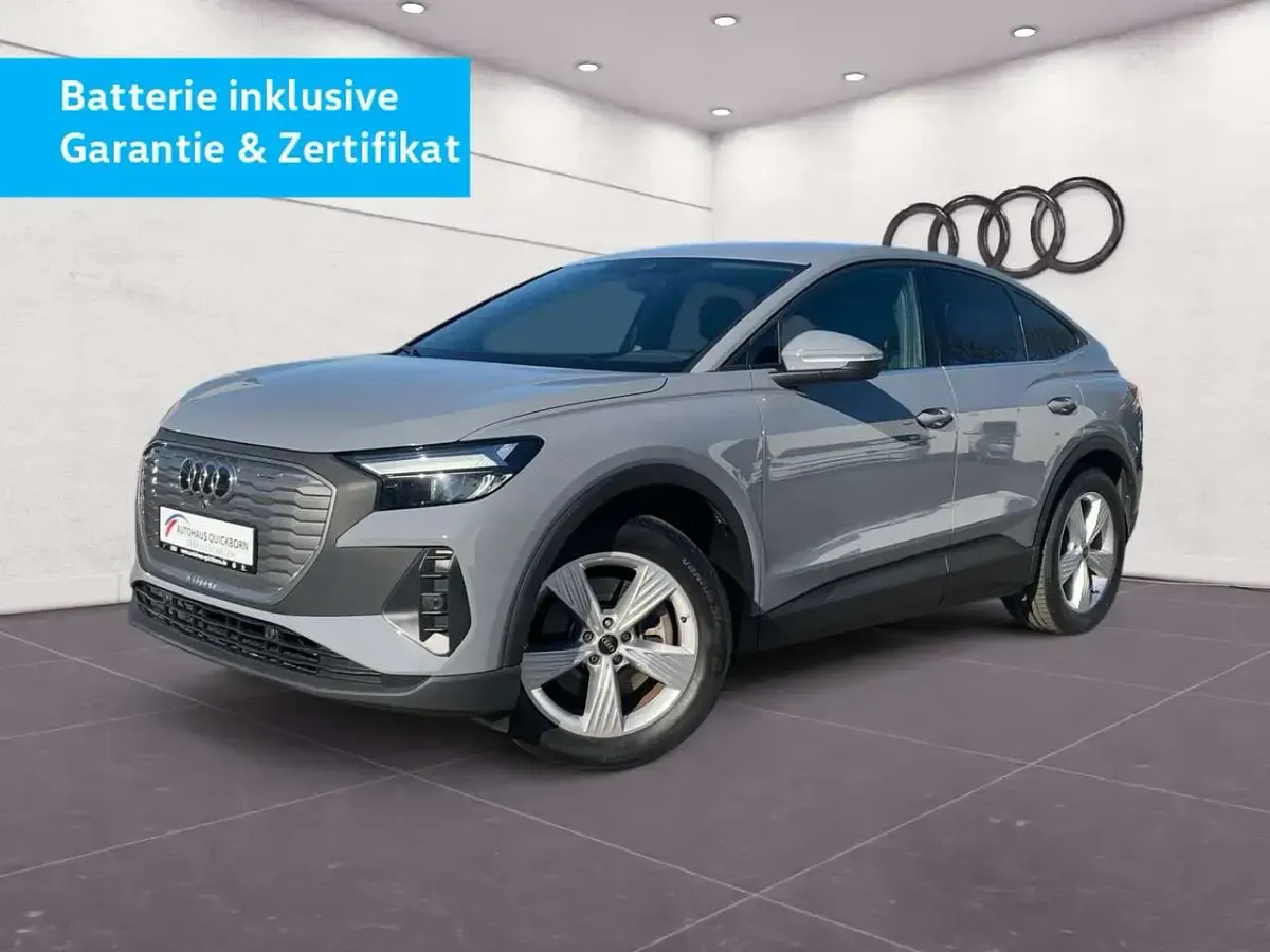 Second-hand Audi Q4 Sportback e-tron 150 kW (204 CP) 2023 Gri SUV