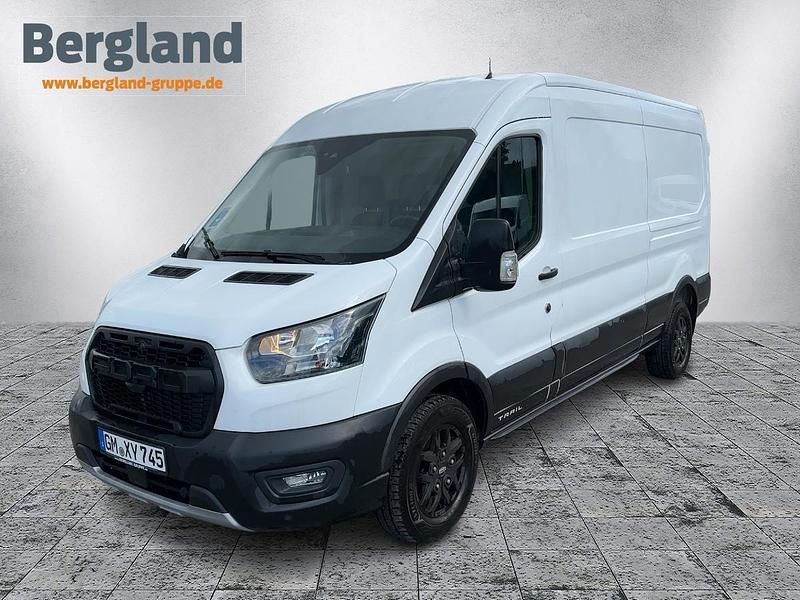 Gebraucht Ford Transit 170 PS (125 kW) 2024 Lackierung "frostweiss" weiß