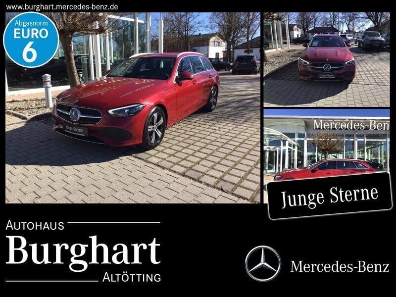 Rot Gebraucht 2023 Mercedes C180 Advanced Plus Limousine | 33.900 € (Guter Preis) - Bild 1/4