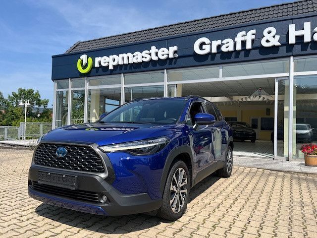 Blau Gebraucht 2023 Toyota Corolla Cross Team SUV | 29.990 € (Guter Preis) - Bild 1/4