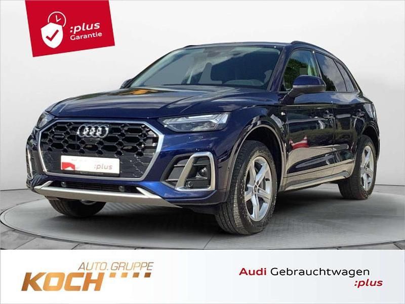 Navarrablau metallic Gebraucht 2022 Audi Q5 Ambiente SUV | 31.790 € (Guter Preis) - Bild 1/2