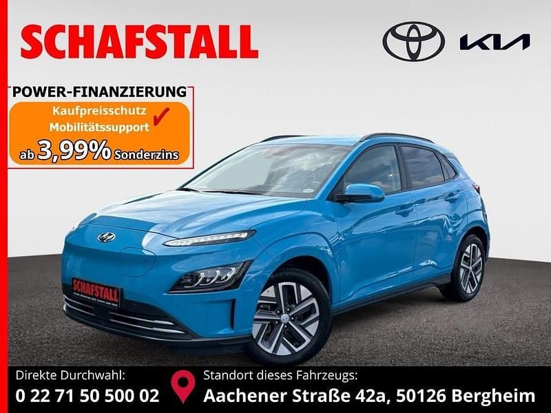Blau (dive in jeju / sol) Gebraucht 2022 Hyundai Kona Trend SUV | 17.979 € (Guter Preis) - Bild 1/3