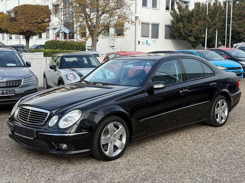 Schwarz Gebraucht 2005 Mercedes E350 Sport Limousine | 6.490 € (Superpreis) - Bild 1/4