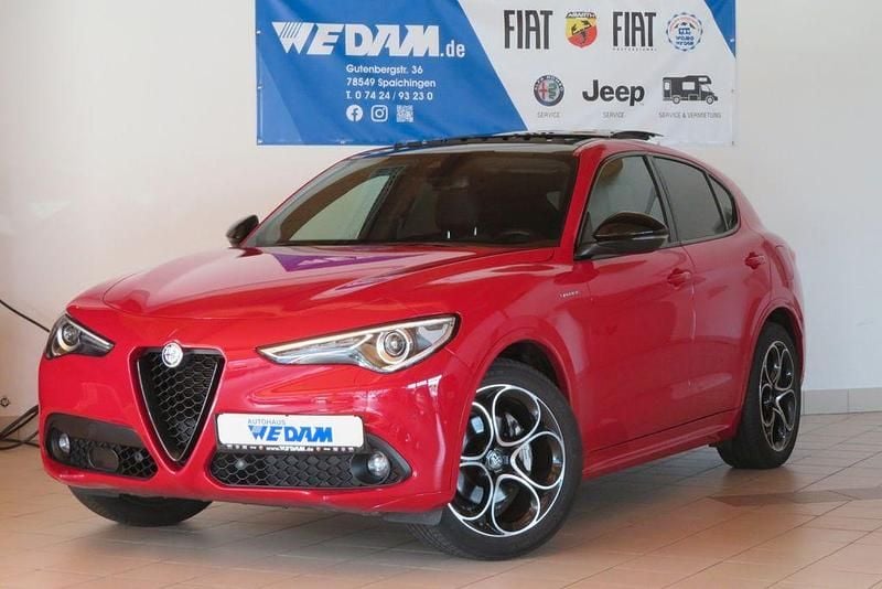 Gebraucht Alfa Romeo Stelvio Veloce 209 PS (153 kW) 2022 Rosso alfa SUV