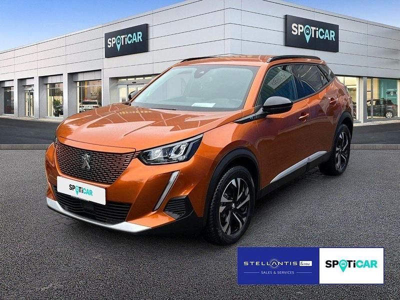 Orange Gebraucht 2022 Peugeot e-2008 Allure SUV | 16.550 € (Guter Preis) - Bild 1/4