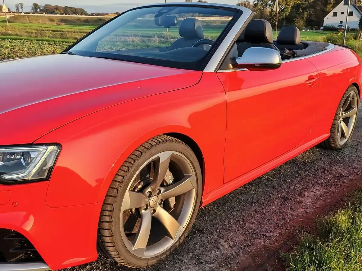 Gebraucht Audi RS5 Design 450 PS (330 kW) 2013 Rot Cabrio