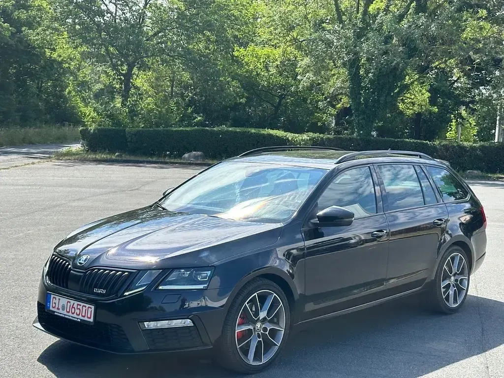 Gebraucht Skoda Octavia RS 184 PS (135 kW) 2020 Schwarz Kombi
