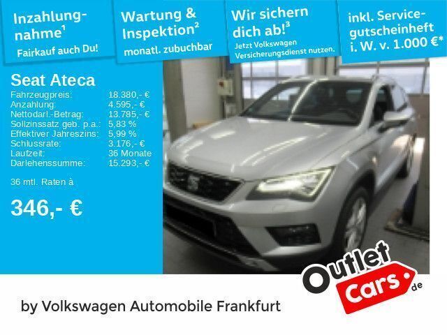 Gebraucht Seat Ateca XCELLENCE 150 PS (110 kW) 2018 Silber SUV