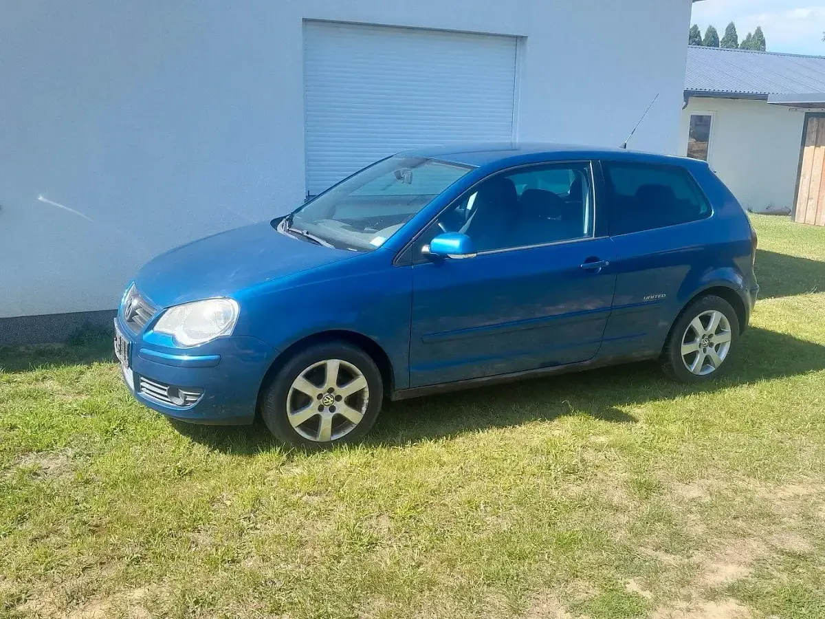 Gebraucht VW Polo United 60 PS (44 kW) 2008 Blau Kleinwagen