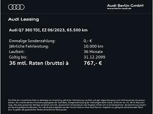 Gebraucht Audi Q7 231 PS (169 kW) 2023 Schwarz (mythosschwarz metallic) SUV