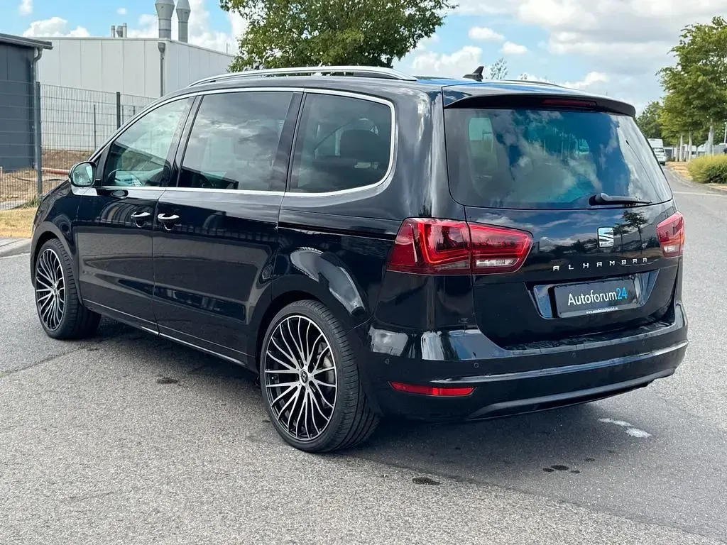 Gebraucht Seat Alhambra XCELLENCE 177 PS (130 kW) 2019 Schwarz Van / Kleinbus