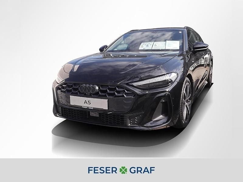 Mythosschwarz metallic Neu 2025 Audi A5 Ambiente Coupé | 58.950 € (Guter Preis) - Bild 1/3