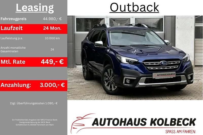 Neu Subaru Outback Platinum 169 PS (124 kW) 2025 Sapphire blue SUV