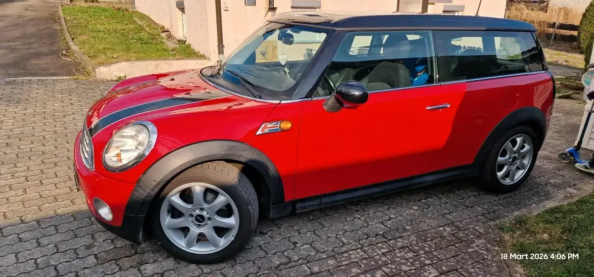 Usata Mini Cooper 120 CV (88 kW) 2008 Rosso Utilitaria