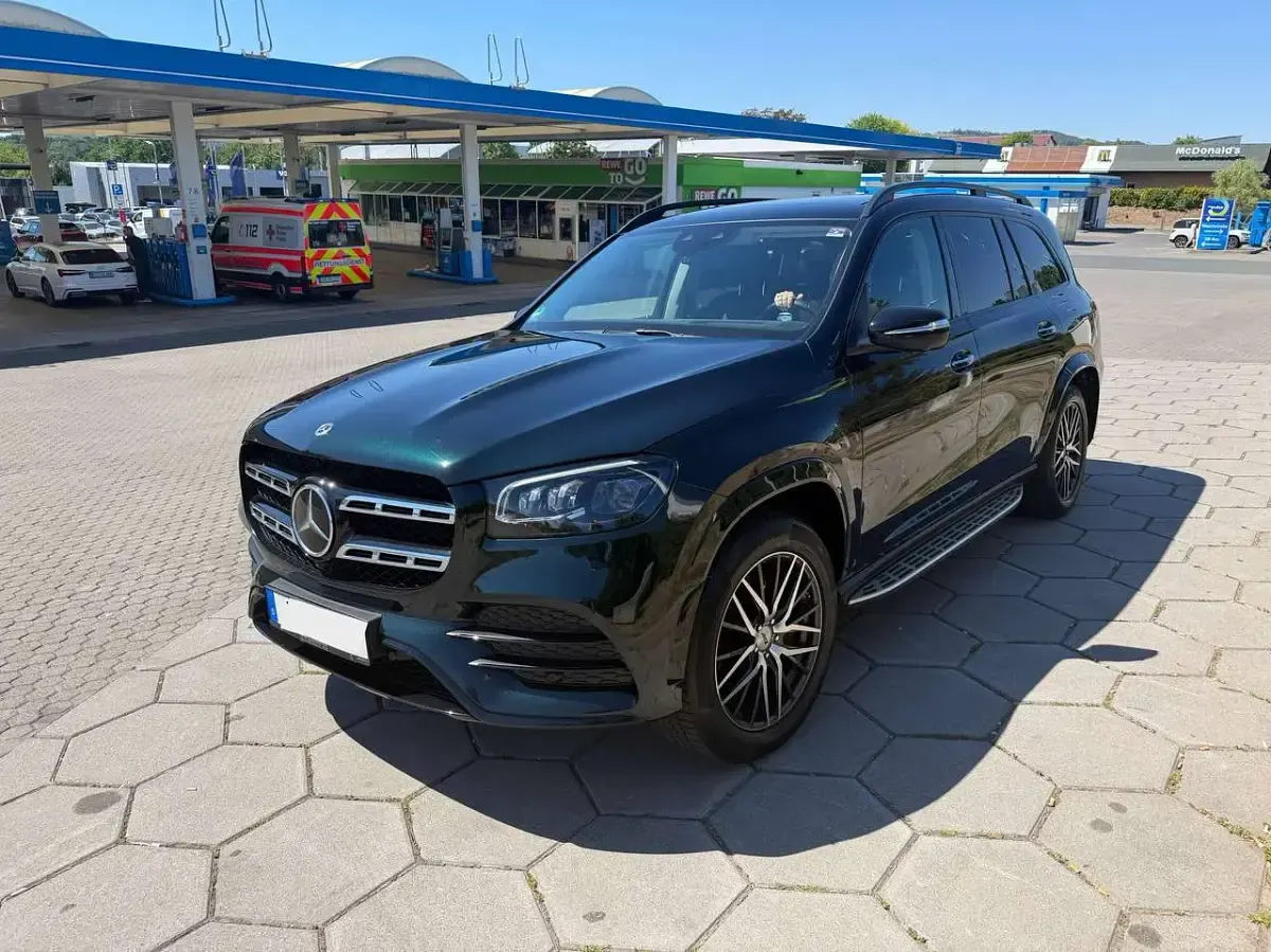 Gebraucht Mercedes GLS400 330 PS (242 kW) 2021 Blau SUV