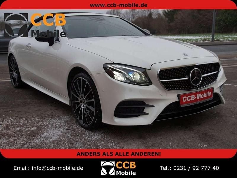 Gebraucht Mercedes E400 AMG line 333 PS (244 kW) 2018 Weiss met Cabrio