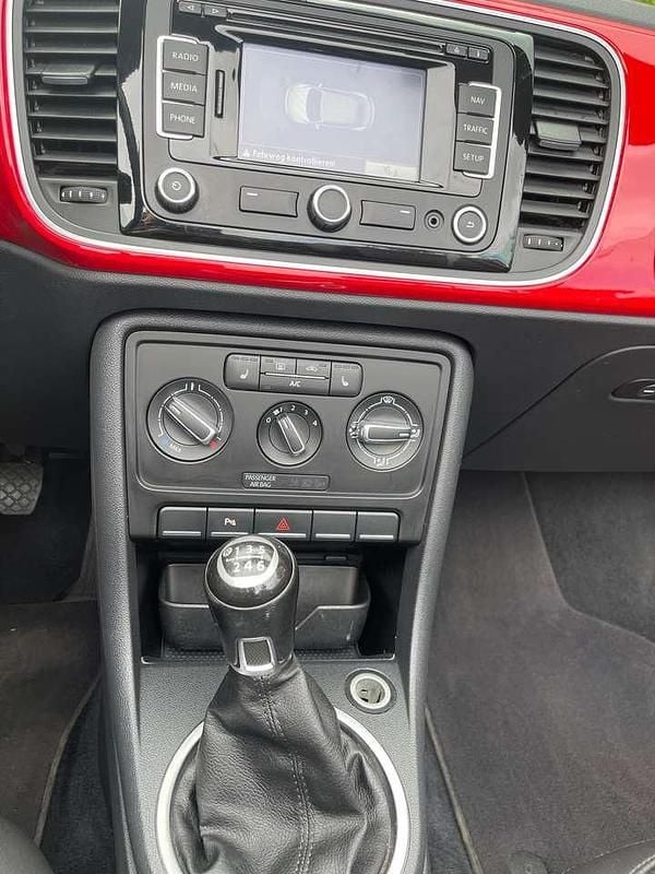 Rot Gebraucht 2014 VW Beetle Design Cabrio | 10.000 € (Guter Preis) - Bild 1/4