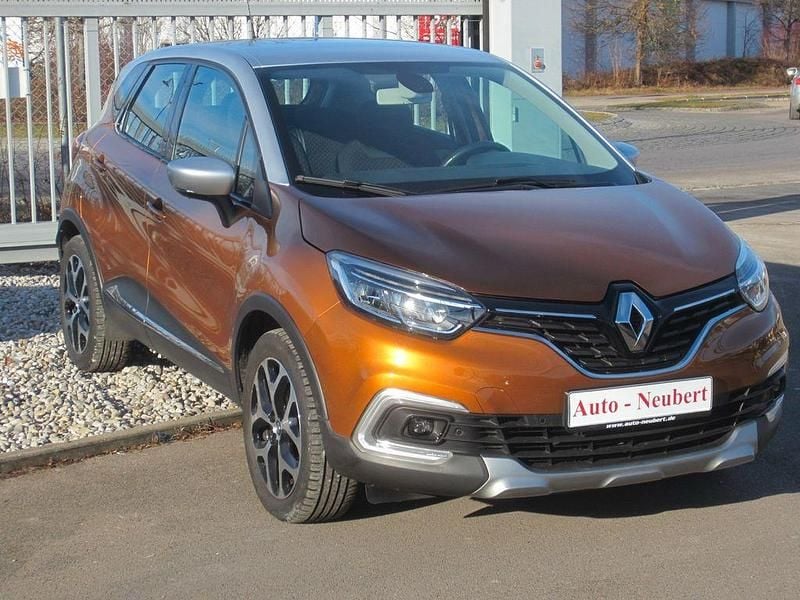 Orange epy + grau Gebraucht 2018 Renault Captur Intens SUV | 12.950 € (Guter Preis) - Bild 1/4