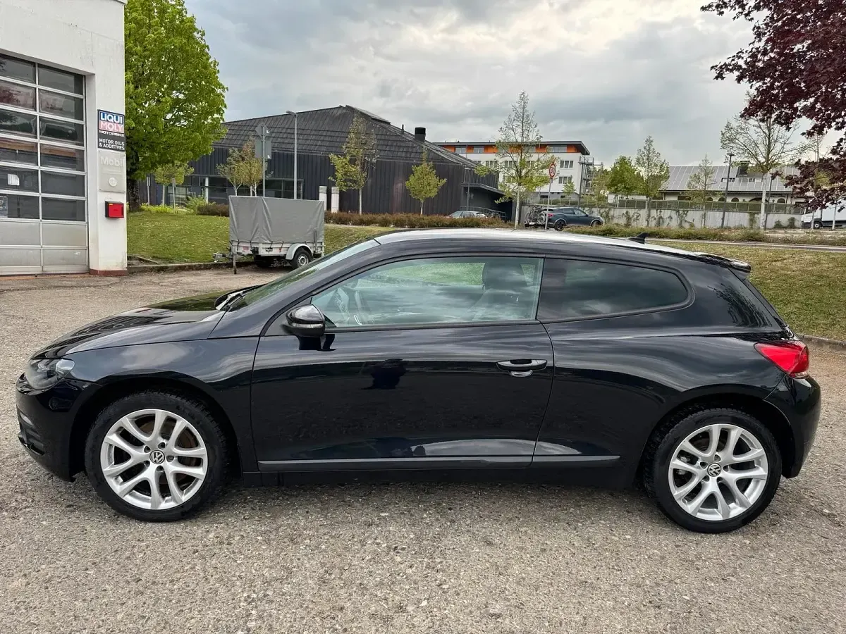 Brugt VW Scirocco 200 HK (147 kW) 2009 Sort Coupe