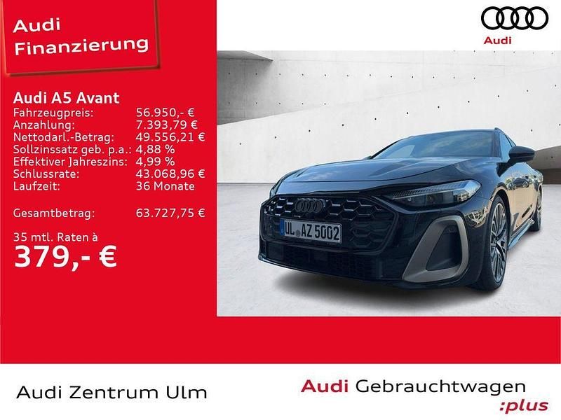 Mythosschwarz metallic Gebraucht 2024 Audi A5 Ambiente Coupé | 56.950 € (Fairer Preis) - Bild 1/4