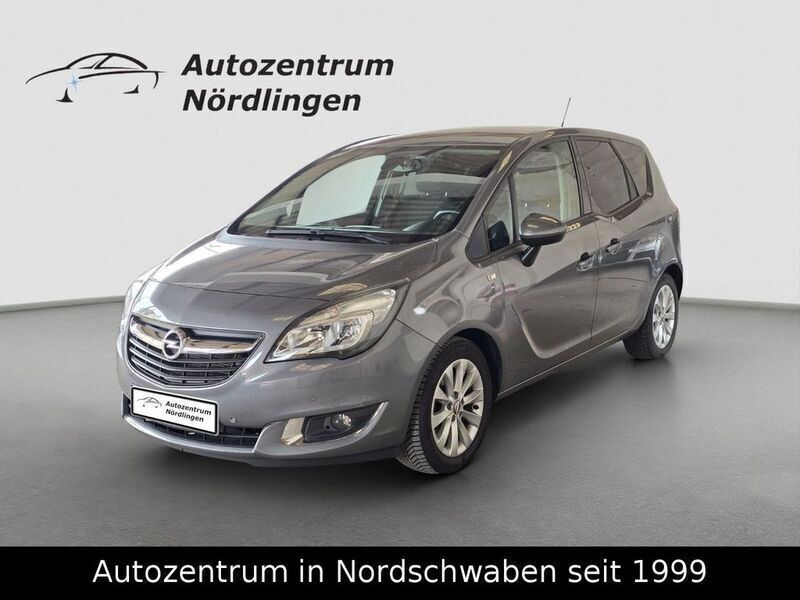Grau Gebraucht 2016 Opel Meriva drive Van / Kleinbus | 8.499 € (Fairer Preis) - Bild 1/4