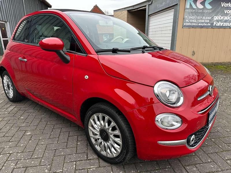 Gebraucht Fiat 500 Lounge 69 PS (50 kW) 2018 Colore esterno (passione rot) Cabrio