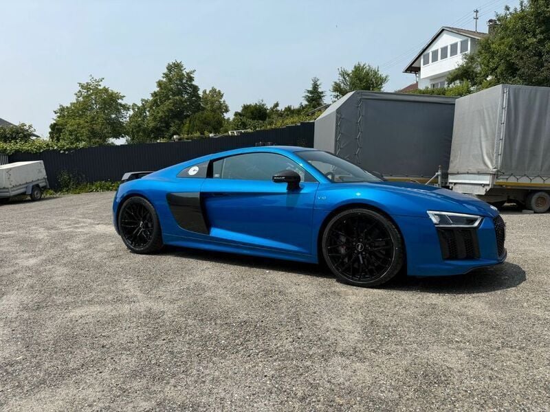 Blau Gebraucht 2015 Audi R8 Coupé Ambiente Coupé | 125.000 € (Fairer Preis) - Bild 1/4