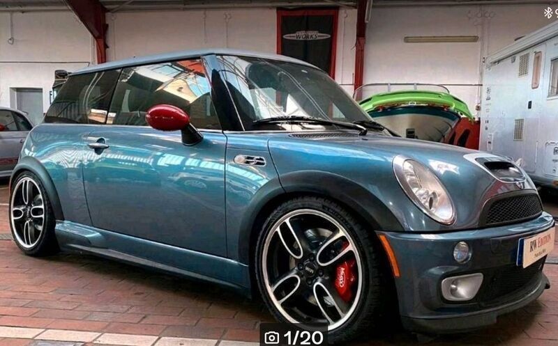Gebraucht Mini John Cooper Works 218 PS (160 kW) 2006 Blau Kleinwagen
