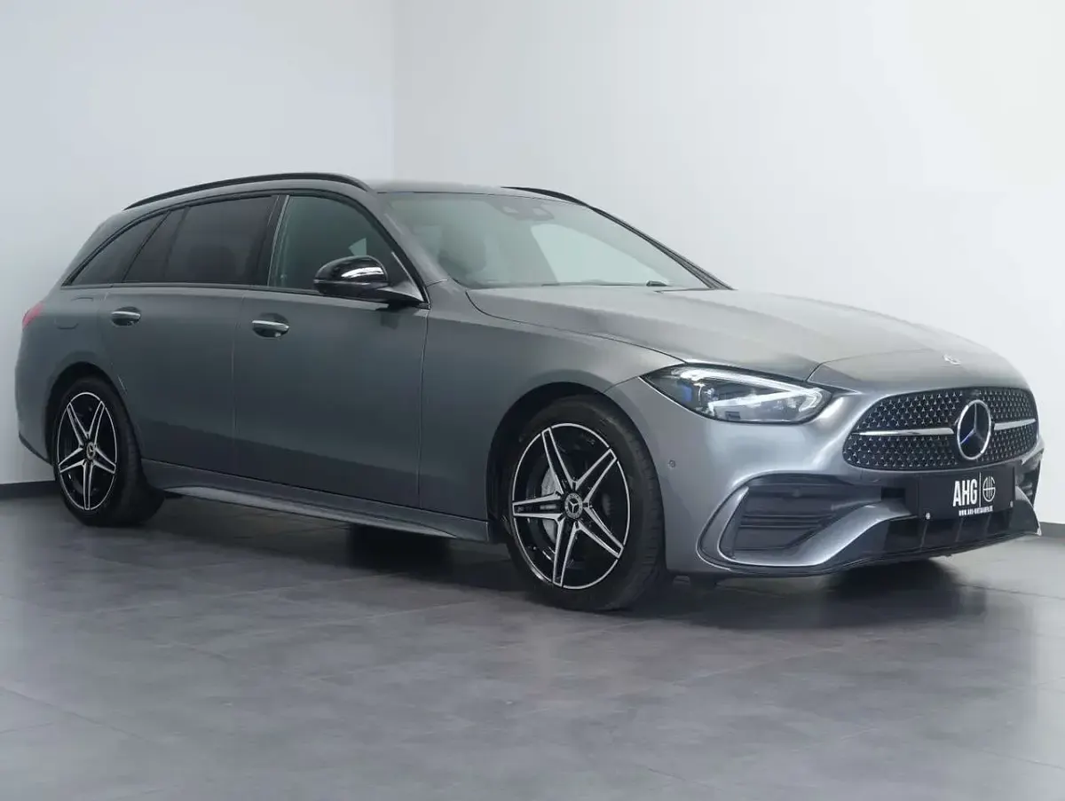 Gebraucht Mercedes C220 AMG line 197 PS (144 kW) 2025 Selenitgrau Kombi