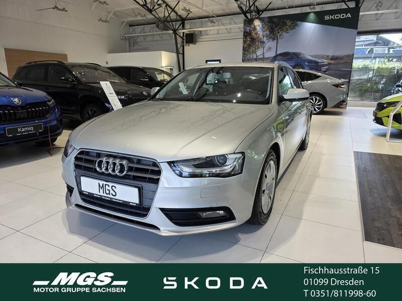 Cuvéesilber metallic Gebraucht 2015 Audi A4 Attraction Kombi | 9.900 € (Guter Preis) - Bild 1/4