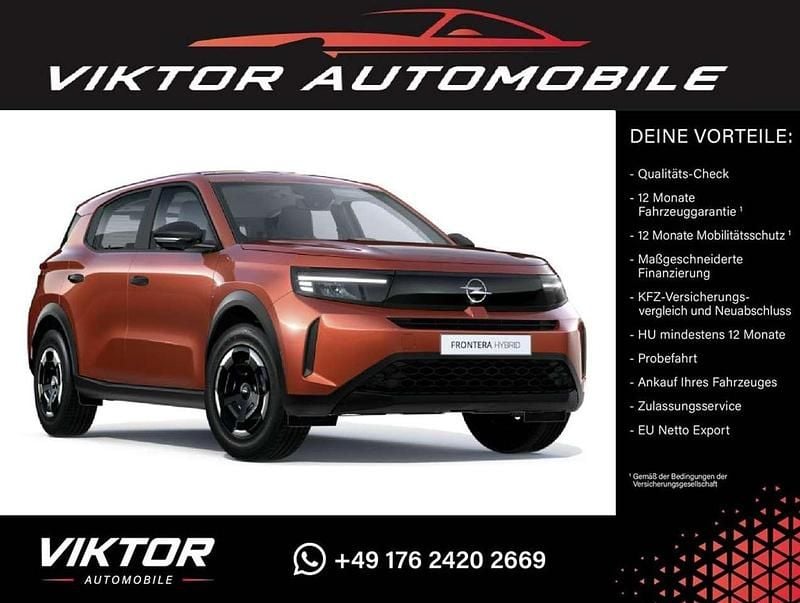 Kanyon orange Neu 2025 Opel Frontera Edition SUV | 19.980 € (Superpreis) - Bild 1/4