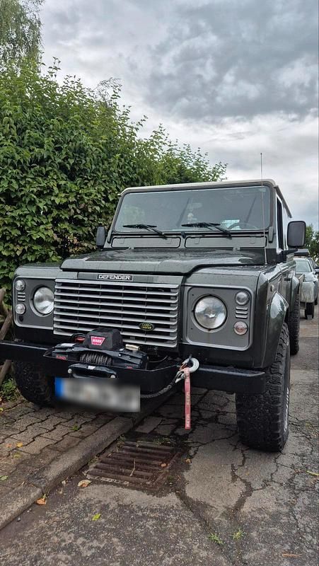 Gebraucht Land Rover Defender 122 PS (89 kW) 2005 Grün SUV