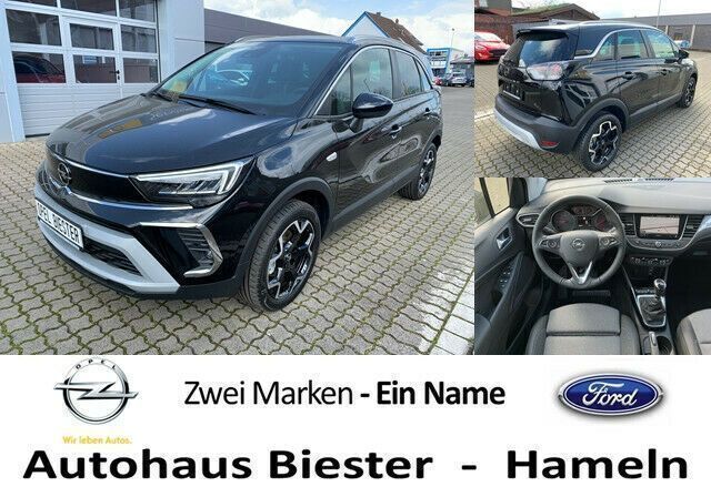 Schwarz Gebraucht 2021 Opel Crossland Elegance SUV | 18.950 € (Etwas zu teuer) - Bild 1/4