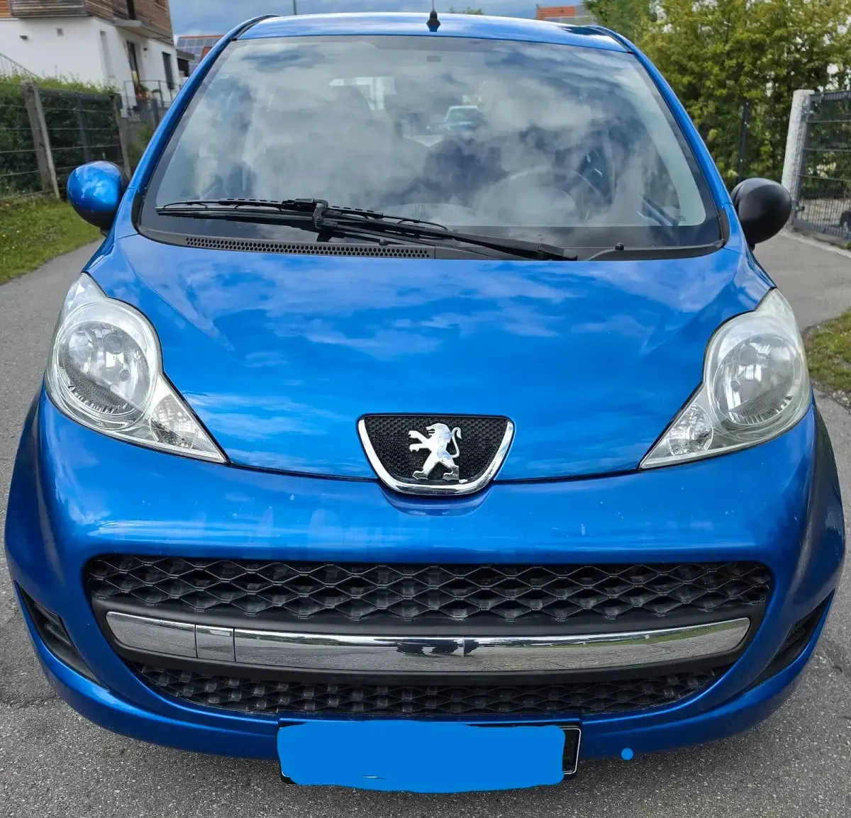 Gebraucht Toyota Aygo 68 PS (50 kW) 2010 Blau Kleinwagen