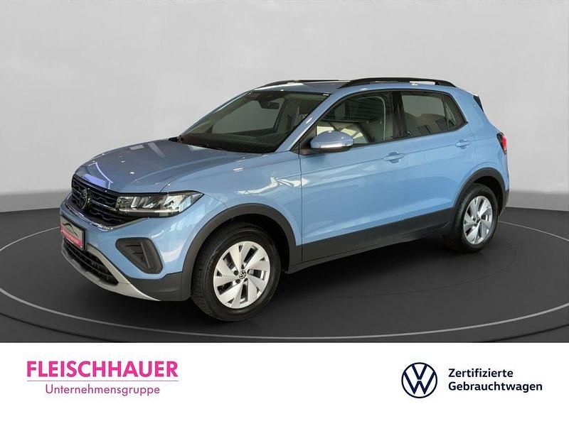 Blau Gebraucht 2024 VW T-Cross Life SUV | 22.480 € (Fairer Preis) - Bild 1/4